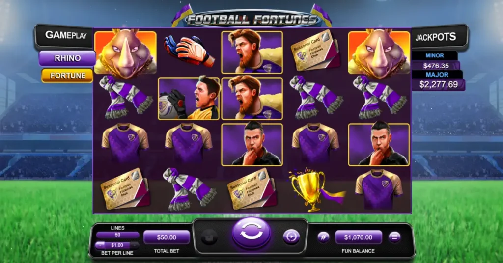 Football Fortunes Design