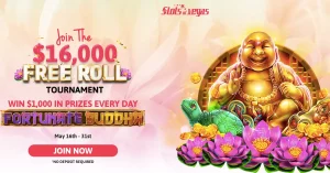 Slots Of Vegas $16,000 Free Roll Tournament | No Deposit Needed