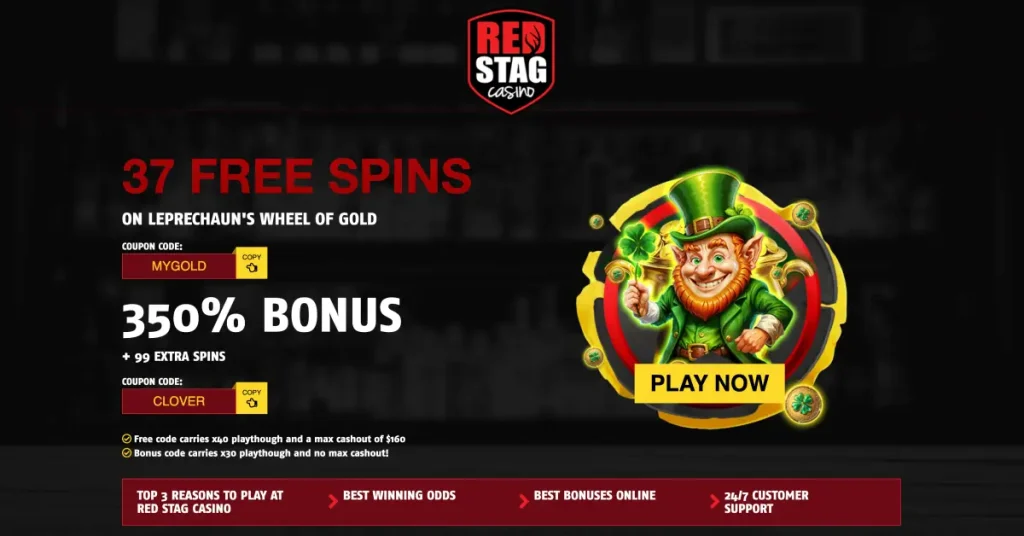 Red Stag Casino Bonuses