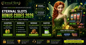 Eternal Slots Bonus Codes 2026 – Claim Free Spins & No-Rules Bonuses Instantly