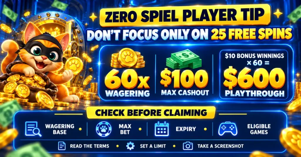 25 Free Spins Terms Explained