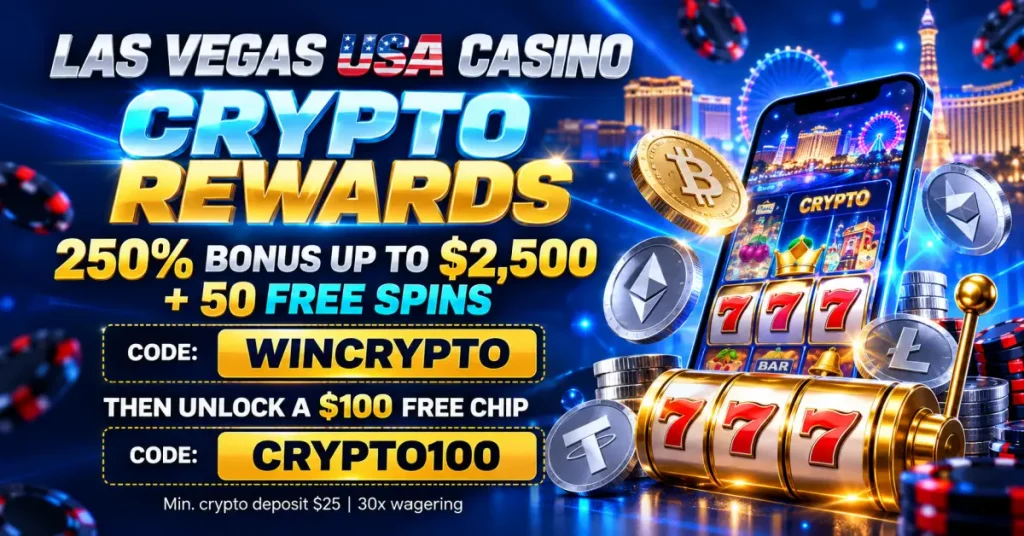 Las Vegas USA Crypto Bonus
