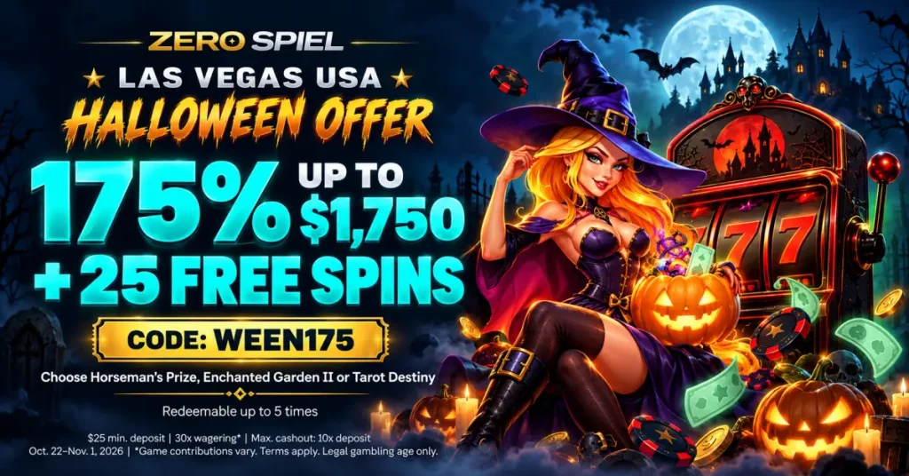Las Vegas USA Halloween Casino Offer