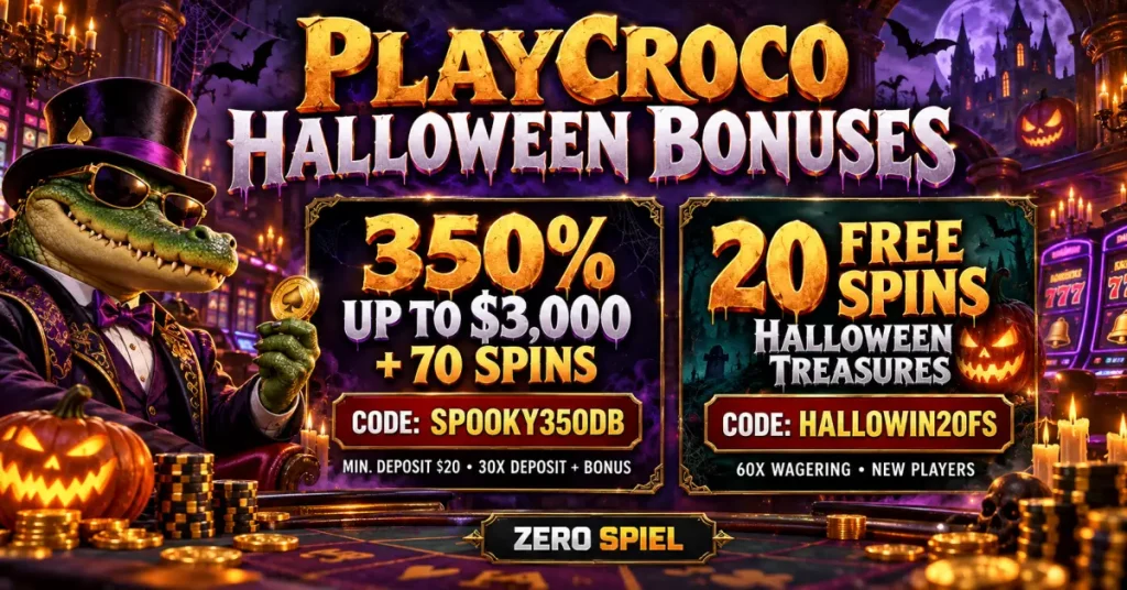 Play Croco Halloween Bonuses