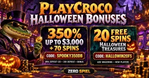 Play Croco Casino Halloween Bonuses: 350% Bonus and Up to 90 Free Spins